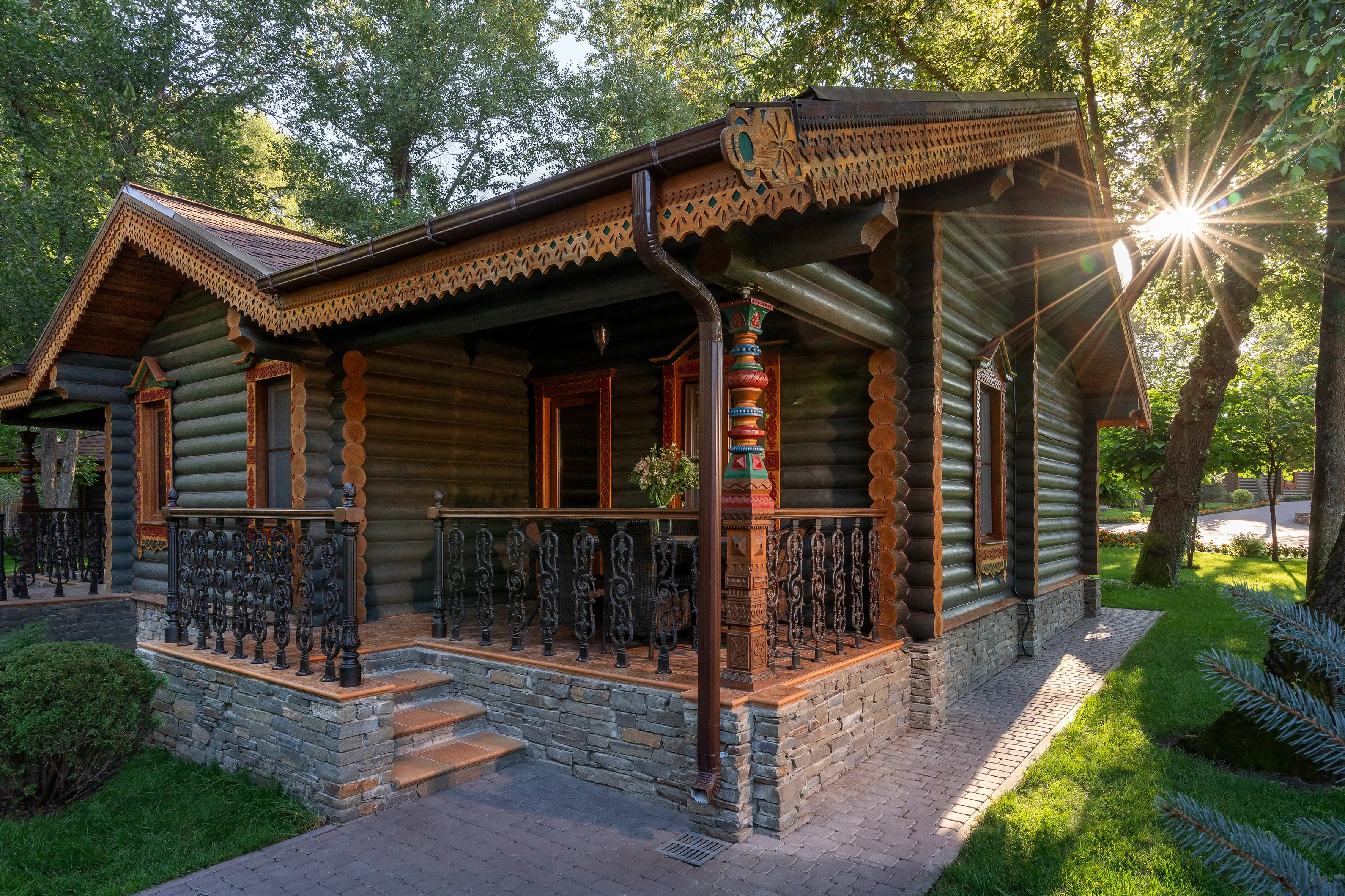 Терраса терема Luxe